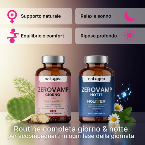 Zerovamp - Riduci vampate, migliora il sonno e ritrova il tuo equilibrio naturale.