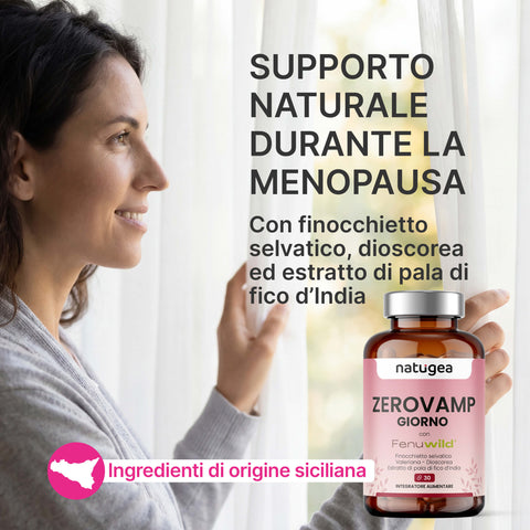 Zerovamp - Riduci vampate, migliora il sonno e ritrova il tuo equilibrio naturale.