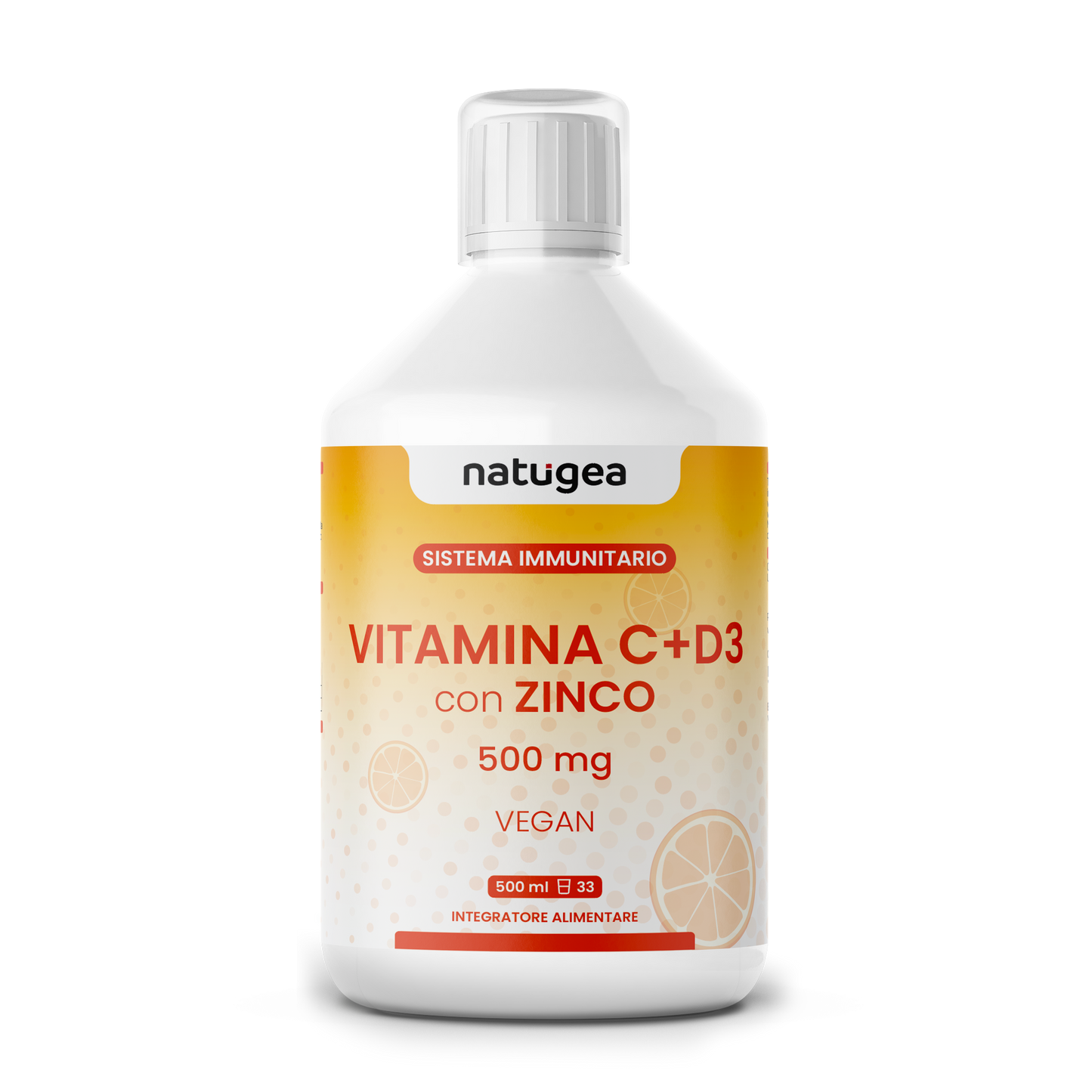 Vitamina C Liquida + D3 con Zinco - 500ml